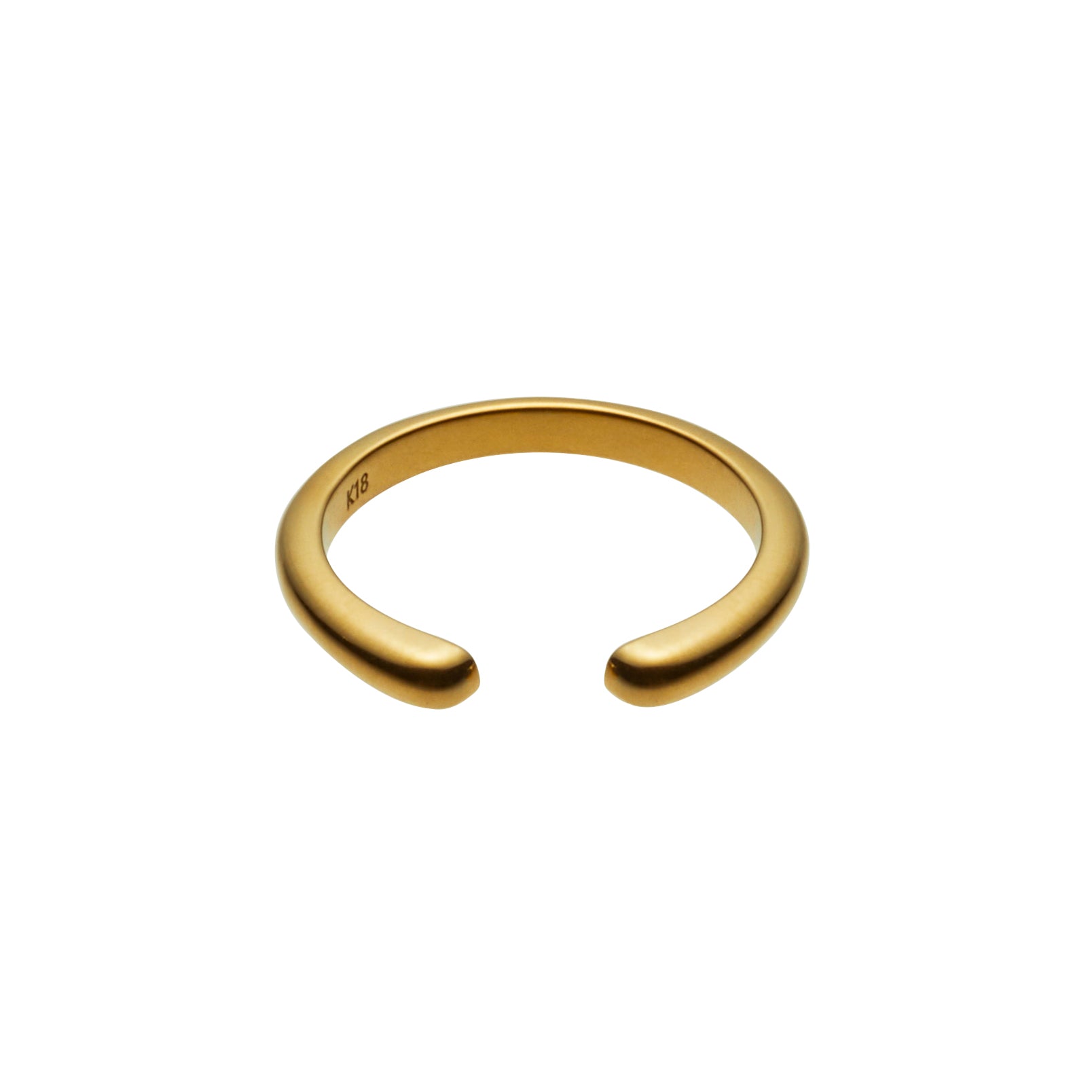 スプリットリング 18K イエローゴールド