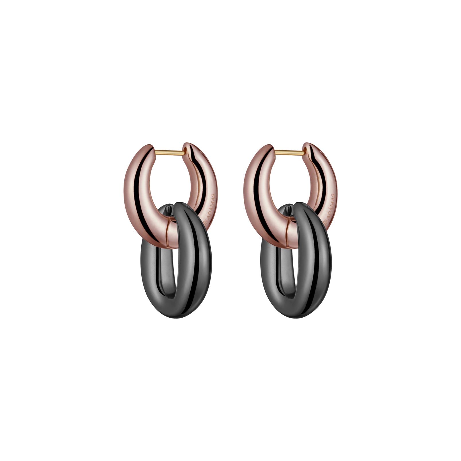 フレクトラピアス 18K ピンクゴールド フレクトラピース ルテブラック 1ペアセット